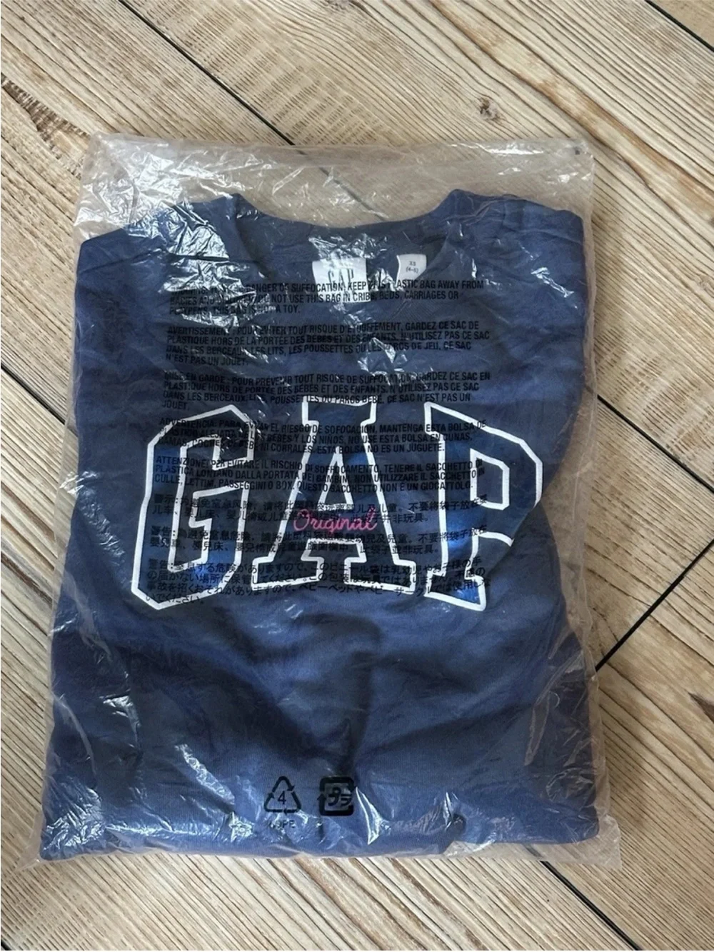 GAP Kids Navy Blue Logo Sweatshirt
